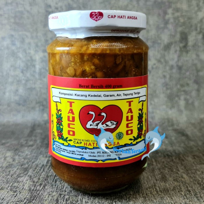 

sambal-aneka- tauco cap hati angsa 400gr -aneka-sambal.