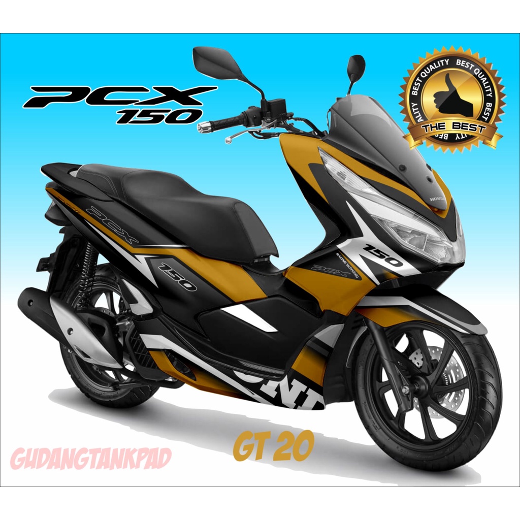DECAL STIKER DECAL MOTOR HONDA PCX 150,/STIKER FULL BODY PCX 150 LAMA,