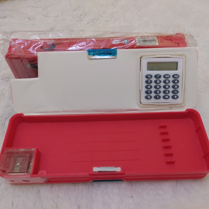 

Cantik Kotak Pensil Anak Laki Laki/Kotak Pensil Kalkulator/Karakter Spiderman Sale!!!