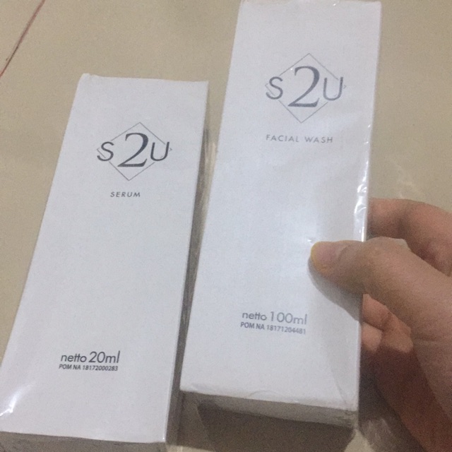 Sale S2U Serum dan Facial Wash