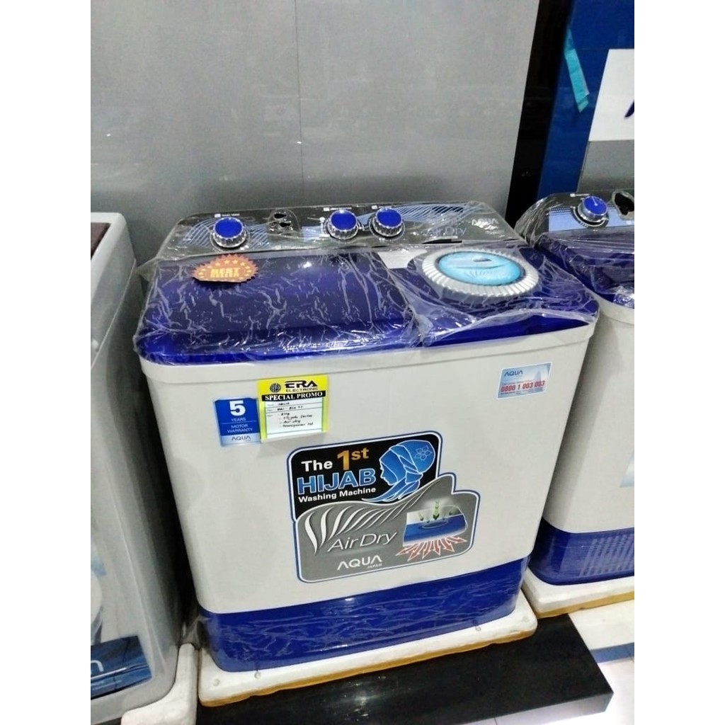 Mesin Cuci AQUA QW 850 XT 8 kg 2 tabung