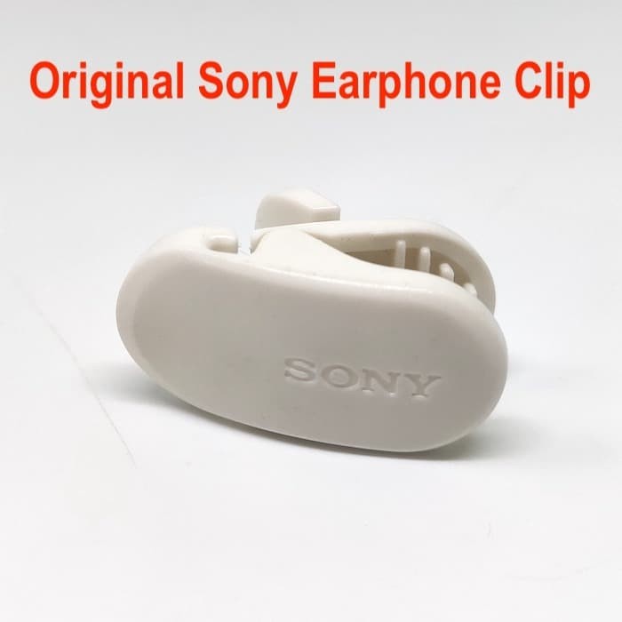 Original Sony Earphone Cable Clip Klip Baju Penjepit Kabel