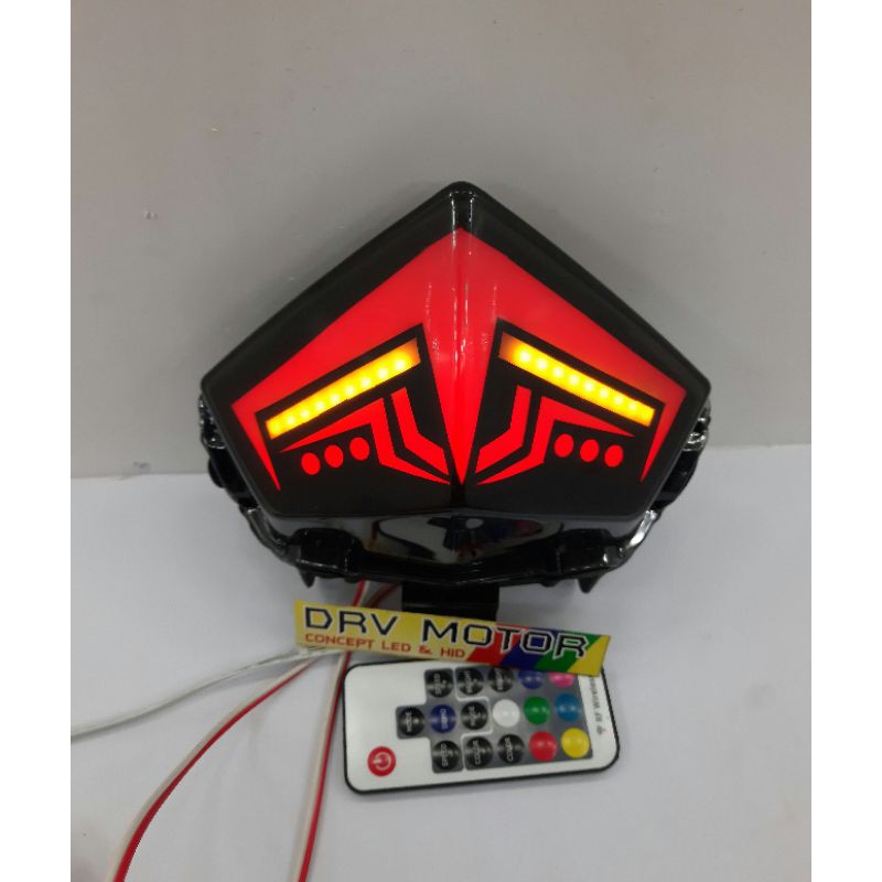 Stoplamp Vixion NVL RGB Remot