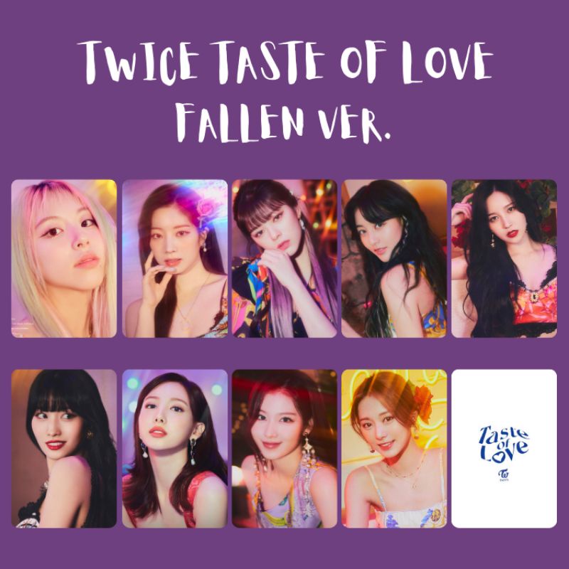 Photocard Twice Taste of Love
