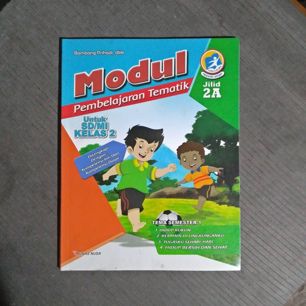 Buku Modul Pembelajaran Tematik 2A SD Kelas 2 Semester 1 (Tema 1,2,3,4 ...