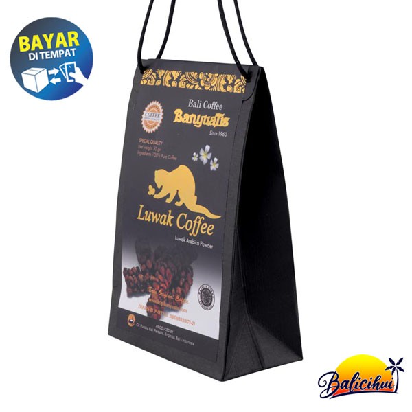 BALICIHUI Kopi Bali Banyuatis Luwak Arabica Powder 50 gr Luwak Murni