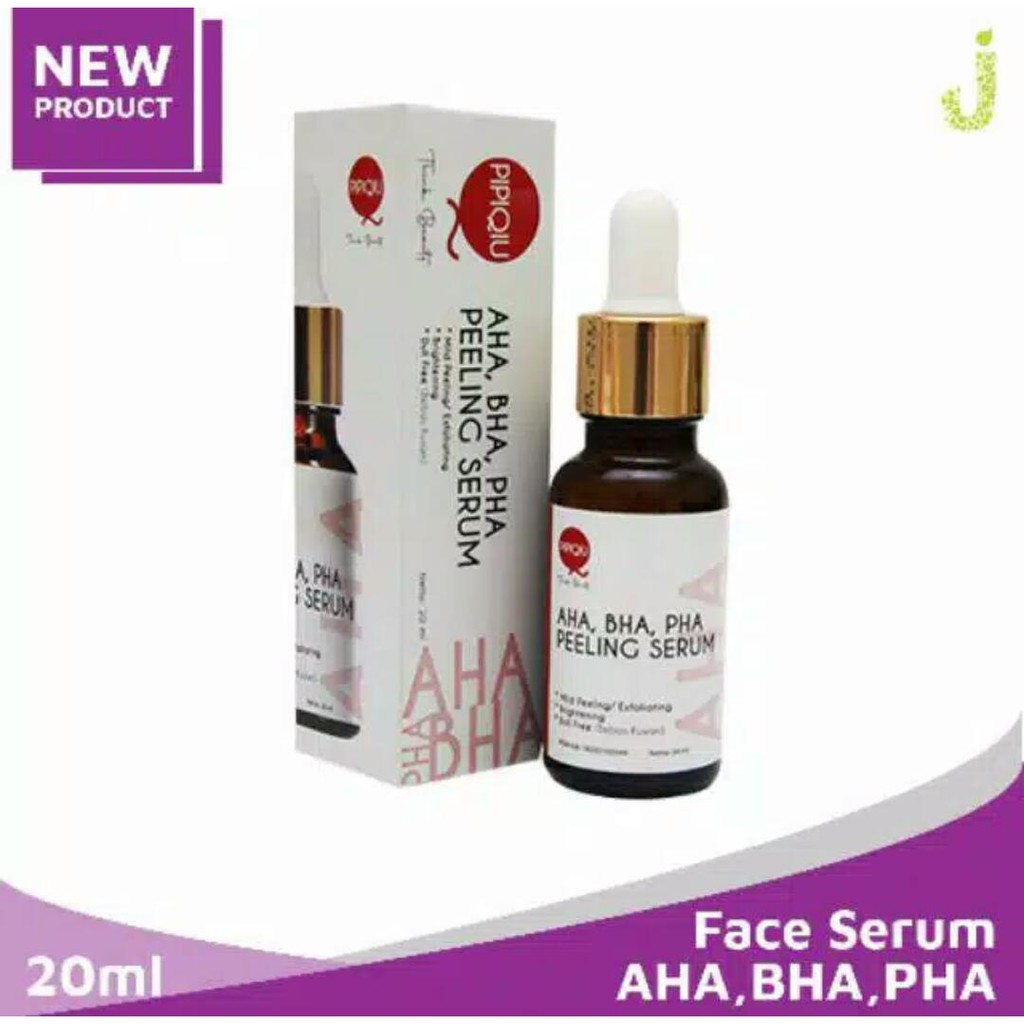 PIPIQIU AHA BHA PHA  Peeling Serum Solution Mencerahkan Wajah