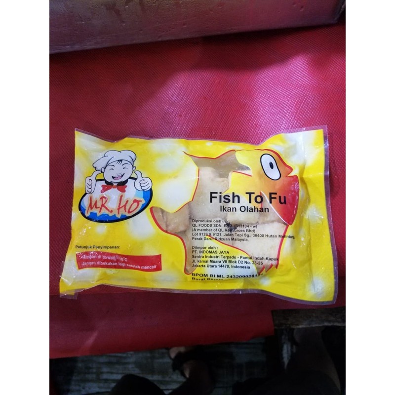 

mr ho fish tofu 200 gr , seafood tofu