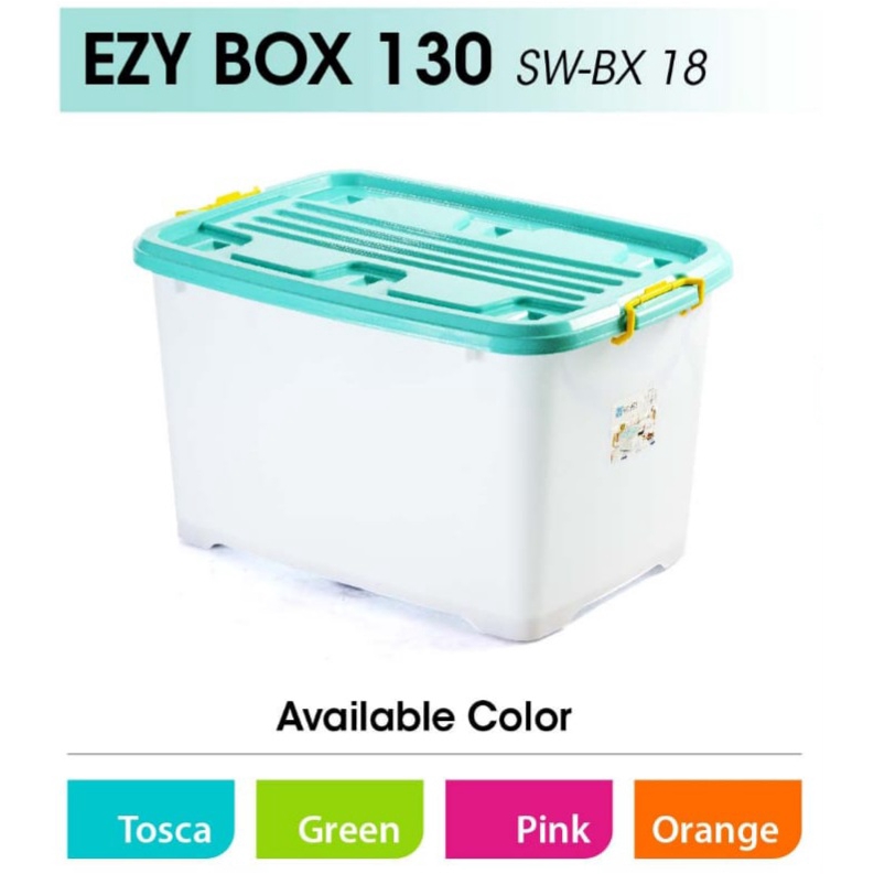 Container box beroda 130 liter Ezy