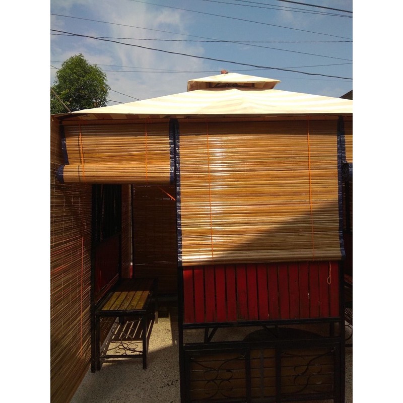 Tirai penahan panas dan hujan UKURAN KECIL