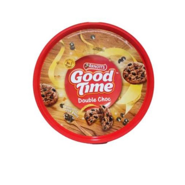 

GOOD TIME Kue Dengan Taburan Coklat 277 Gram Kemasan Kaleng