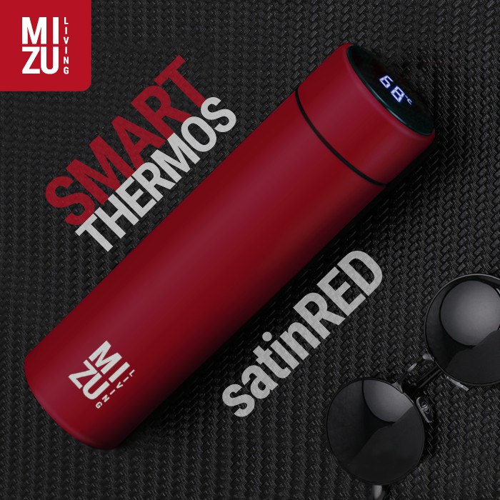 MIZU LIVING Smart Thermos Botol Minum Tumbler Vacuum Flask Stainless Steel 500ml BPA-Free Hot & Cold-7
