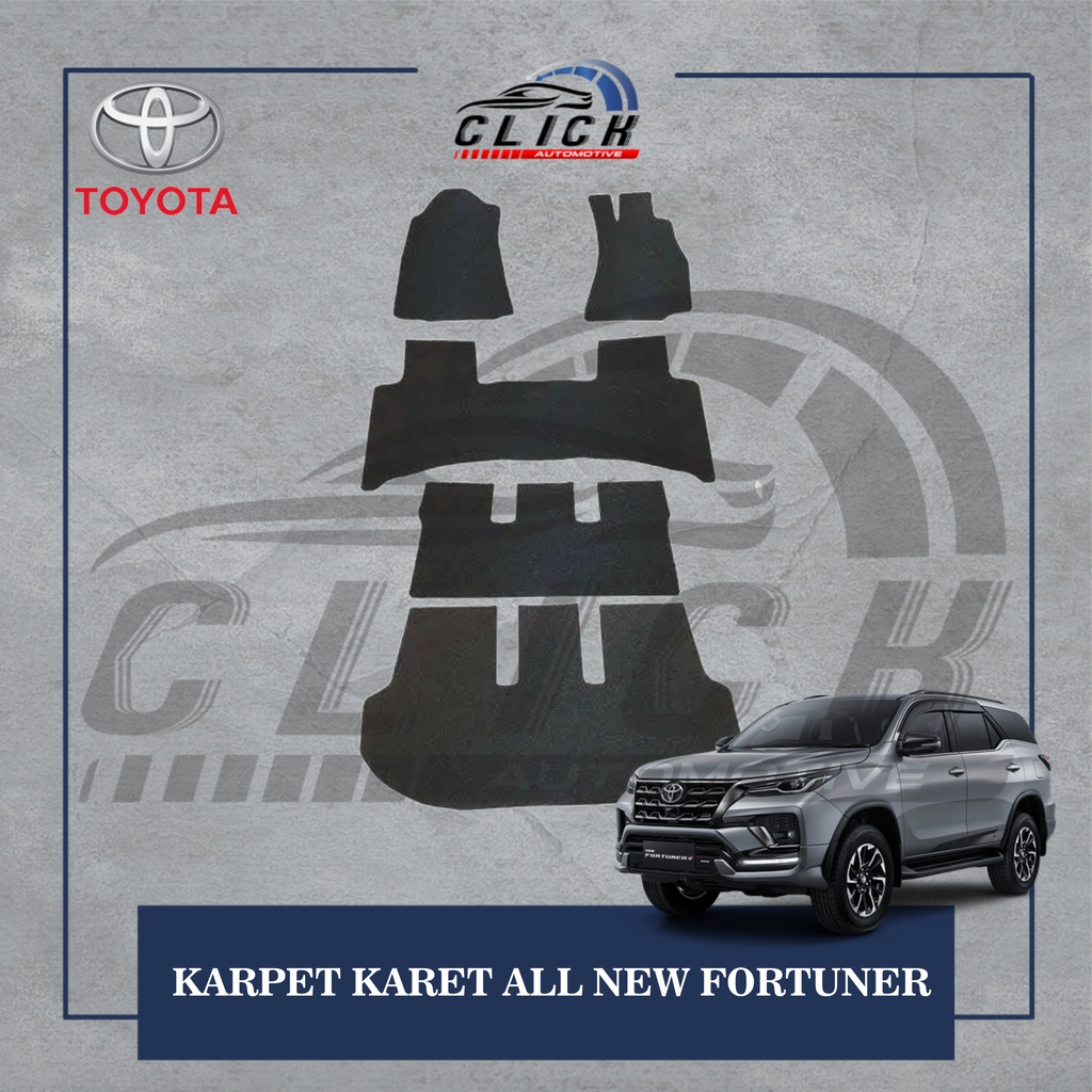 Karpet Lantai Karet fortuner &amp; All New Fortuner VRZ / TRD Sportivo