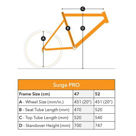 451 wheel size