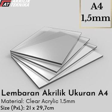 

1.1 COD LEMBARAN AKRILIK A4 1.5MM BENING ACRYLIC GROSIR BERKUALITAS
