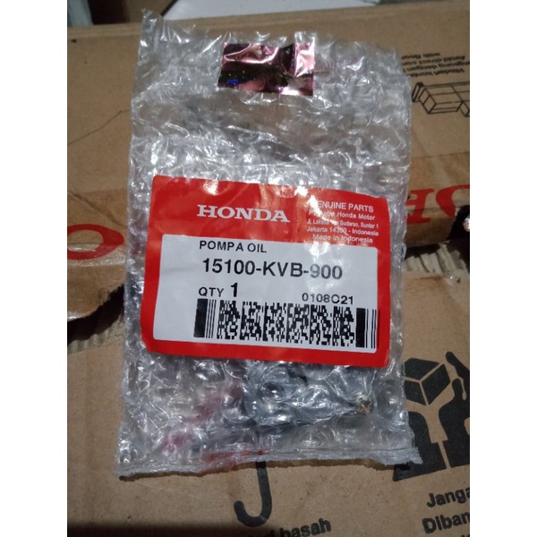 pompa oli Vario,beat,original AHM,15100KVB900