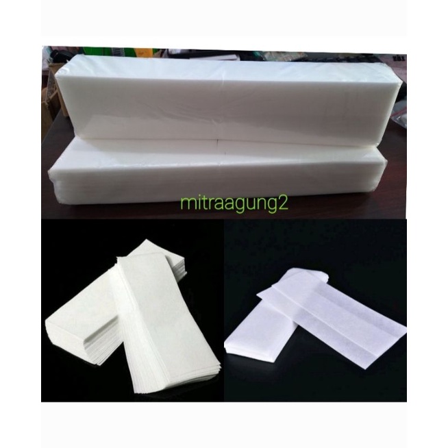 

KERTAS WAXING isi 100 lembar uk 7x30cm