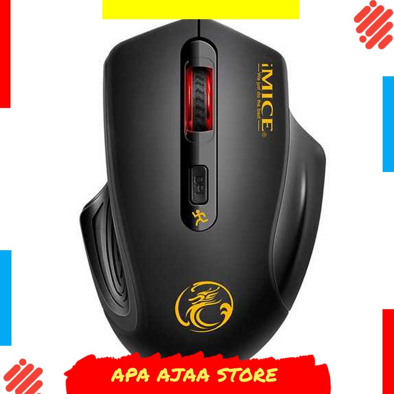 Hot Promo ! iMice Wireless Gaming Mouse 2000 DPI - Normal Version - E-1800