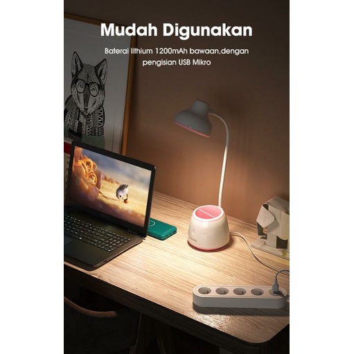 Samono Desk Lamp LED Lampu Meja Belajar