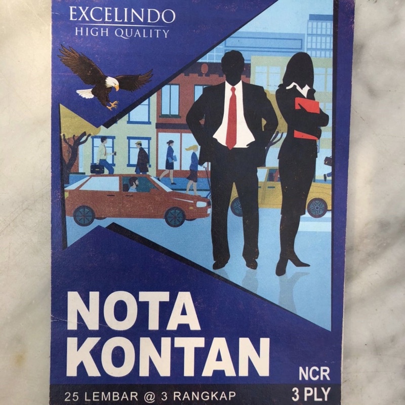 

NOTA KONTAN KECIL EXCELINDO 25 LEMBAR X 3 PLY NCR KERTAS NOTA BELANJAAN UKURAN KECIL RANGKAP 3 UNTUK TOKO STRUK MANUAL TERMURAH TERLARIS GROSIR BOX