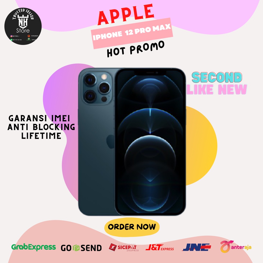 Iphone 12Promax 256GB Fullset Second