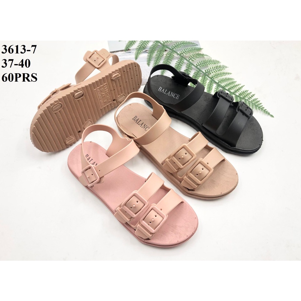 ✨ COD ✔️ SANDAL BALANCE 3613 7 SENDAL SLOP TALI GESVER DOUBLE IMPORT NYAMAN AWET SOL ANTI SLIP