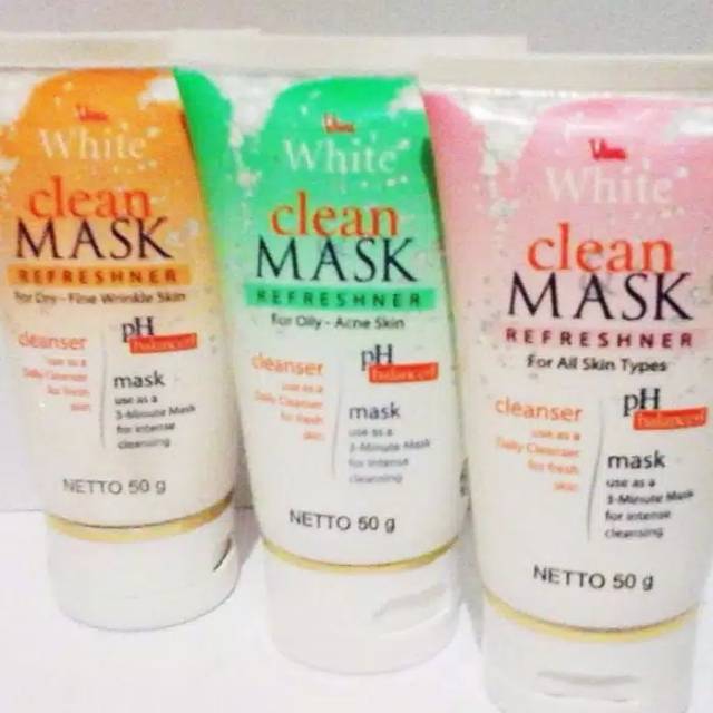 VIVA White Clean &amp; Mask Refreshner 50g