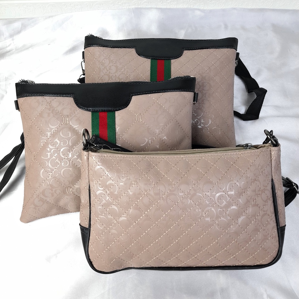 Tas Selempang Wanita Clutch Polos Ada Tali Pegangan Wristlet Hp Wanita Lokal Premium Quality KT083 KT084 KT085