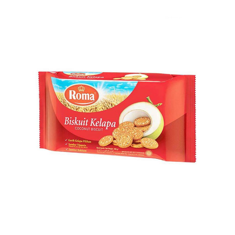 

Roma Biscuit Kelapa 300G