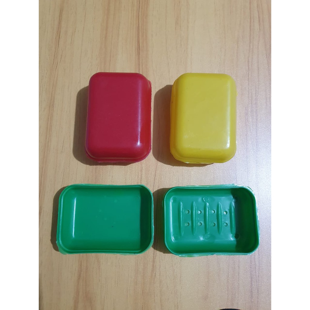 [TKS01] Tempat Kotak Sabun Batang Murah Meriah - Random Colour