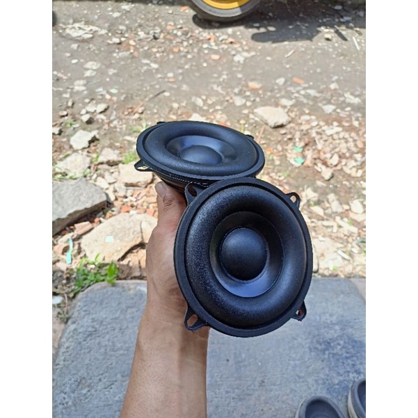 sepasang speaker polytron 5inch