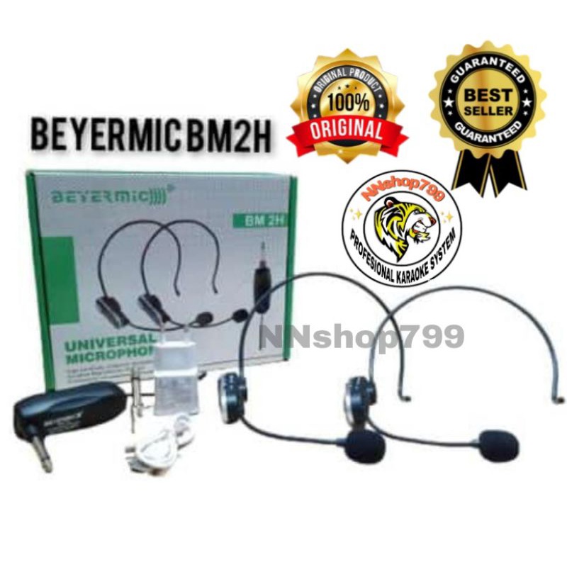 MIC WIRELESS BEYERMIC BM 2H HEADSET/BANDO ORIGINAL
