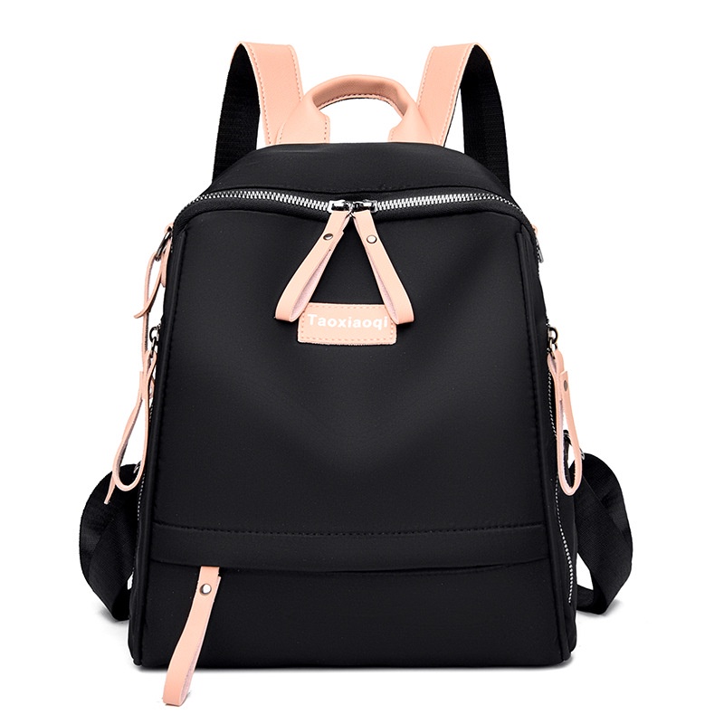 TAS RANSEL WANITA IMPORT ANTI AIR BRANDED HITAM BENITA TA455B5 BACKPACK BESAR CEWEK GENDONG PUNGGUNG SEKOLAH KERJA KULIAH PREMIUM KOREA BATAM MURAH