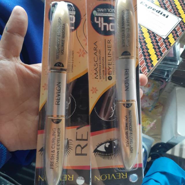 Revlon maskara dan eyeliner