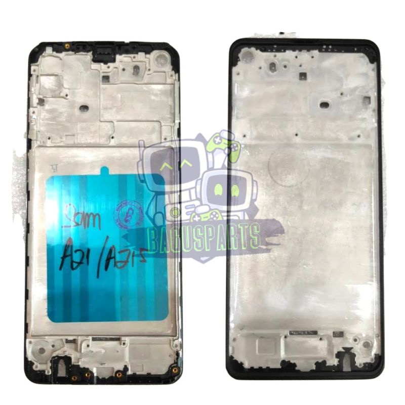 FRAME LCD TULANG TENGAH SAMSUNG A21 2020 / A215