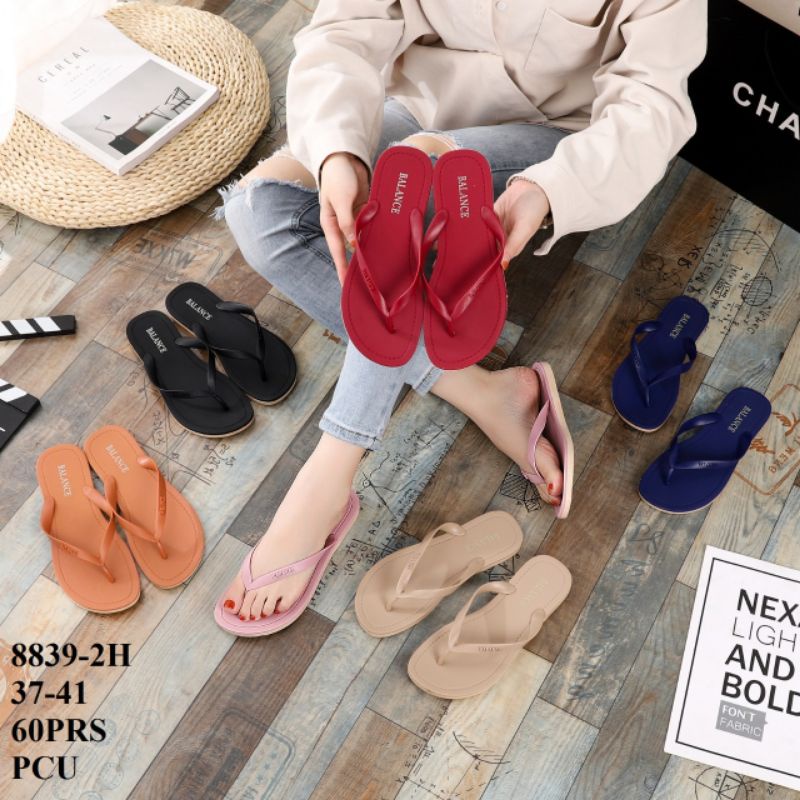 Sandal Jepit Wanita Karet Import / Sandal Jepit Wanita Balance