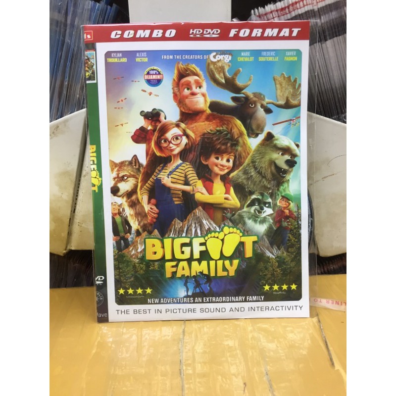 Kaset film Cartoon BIGFOOT FAMILY