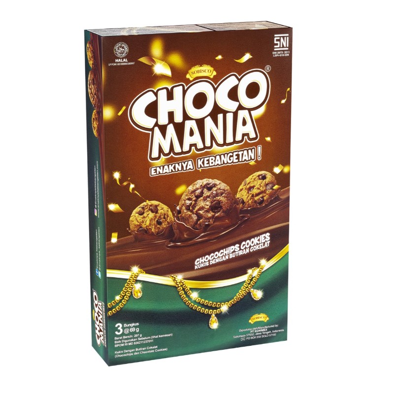 

Choco Mania Chocochips Cookies Gift Pack 270 gram