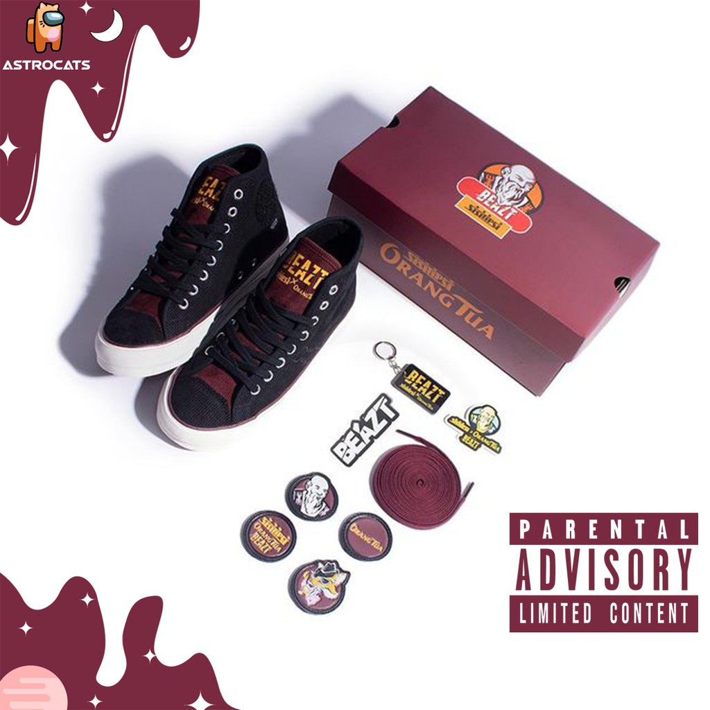Sneakers Bersulang | Kolaborasi BEAZT X SISITIPSI X ANGGUR OT - LIMITED Edition