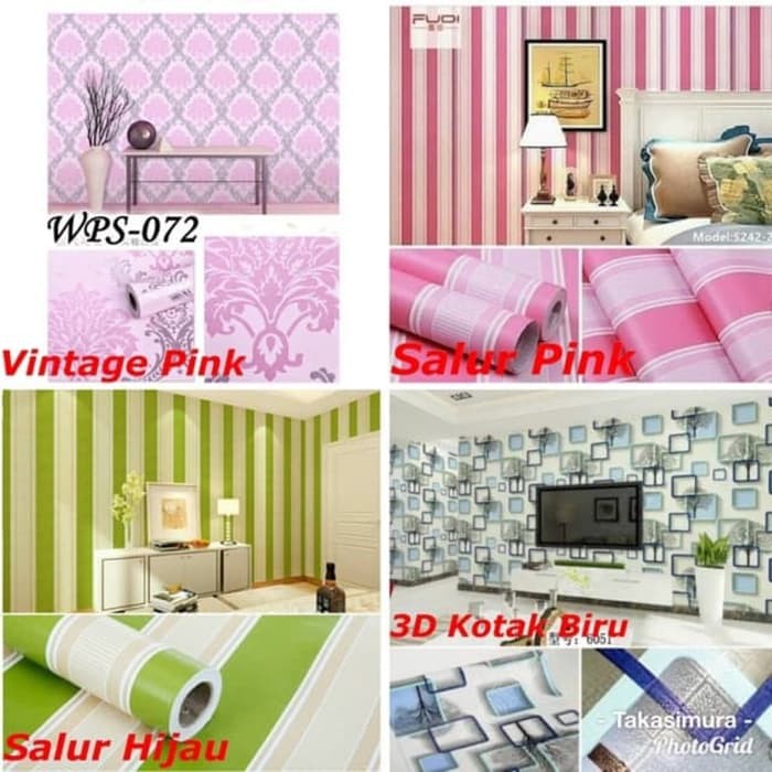 Wallpaper Dinding Stiker Murah Surabaya Shopee Indonesia