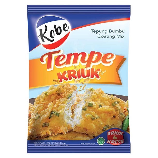

Kobe Tepung Tempe Goreng 200Gr