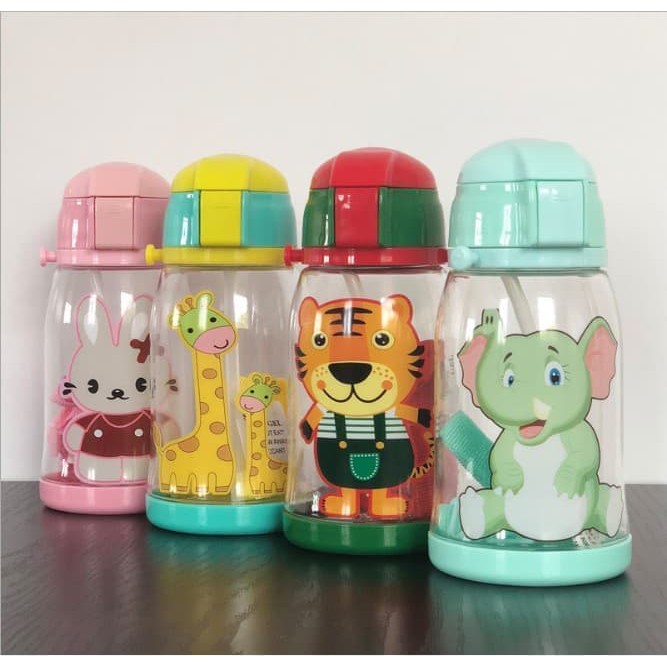 Dijual Botol Minum Anak Tempat Minum Sekolah Motif Kartun Hewan