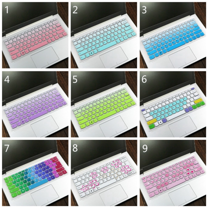 14inch Cover Pelindung Keyboard Silikon Untuk Lenovo Ideapad v530s-141200-b V330 120s 320s