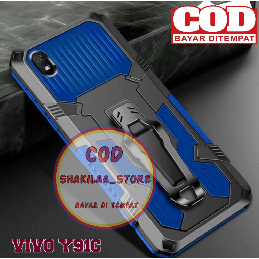 CASE HP TIPE VIVO Y91C CASING STANDING BACK KLIP HARD CASE HP ROBOT NEW COVER