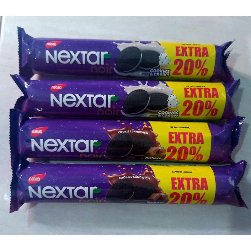 Jual Nabati Nextar Noir Richoco Cookies Cream G G Shopee Indonesia