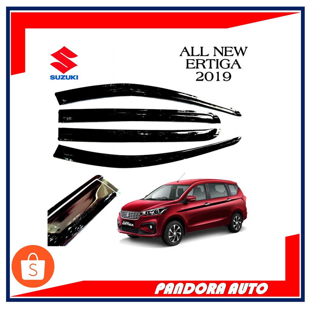 TALANG AIR MOBIL SUZUKI ALL NEW ERTIGA 2018 MODEL FLAT AKRILIK HITAM