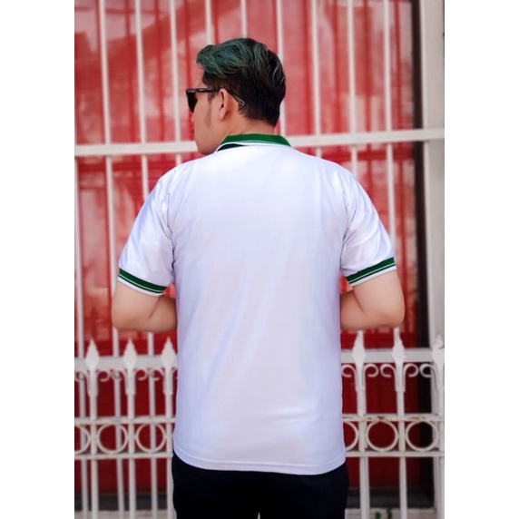 Jersey Persebaya Surabaya retro Dunhill putih