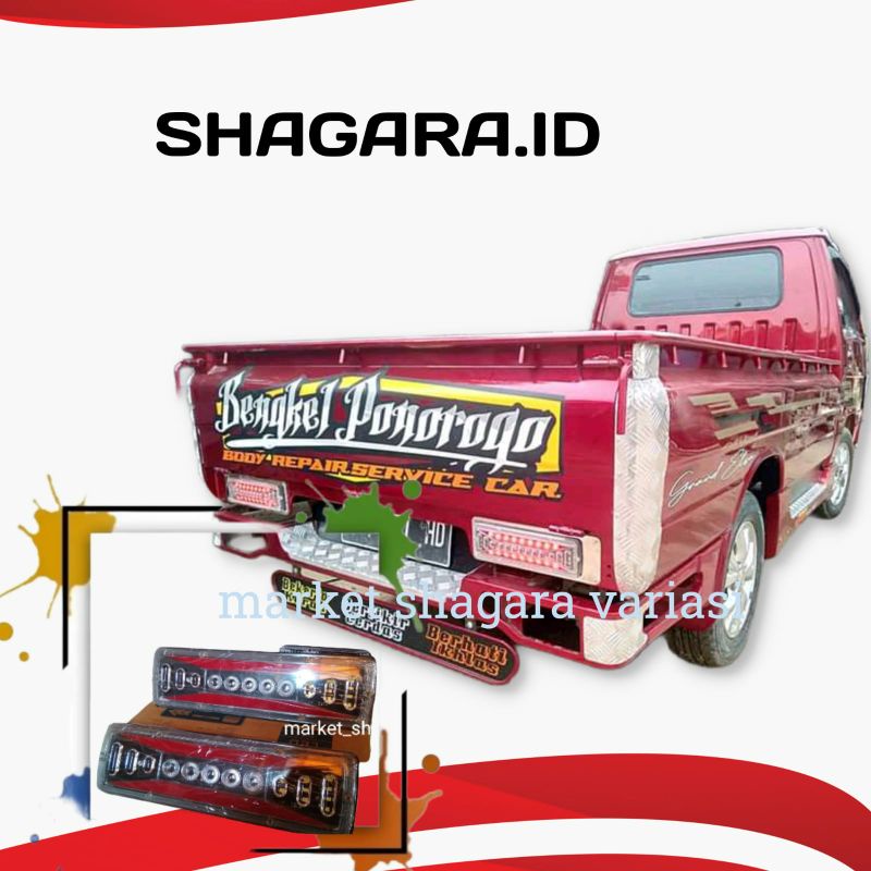 STOPLAMP LED RUNING MOBIL PICK UP L300 / GRANDMAX / FUTURA / CARRY / LAMPU REM LED GRANDMAX / LAMPU 