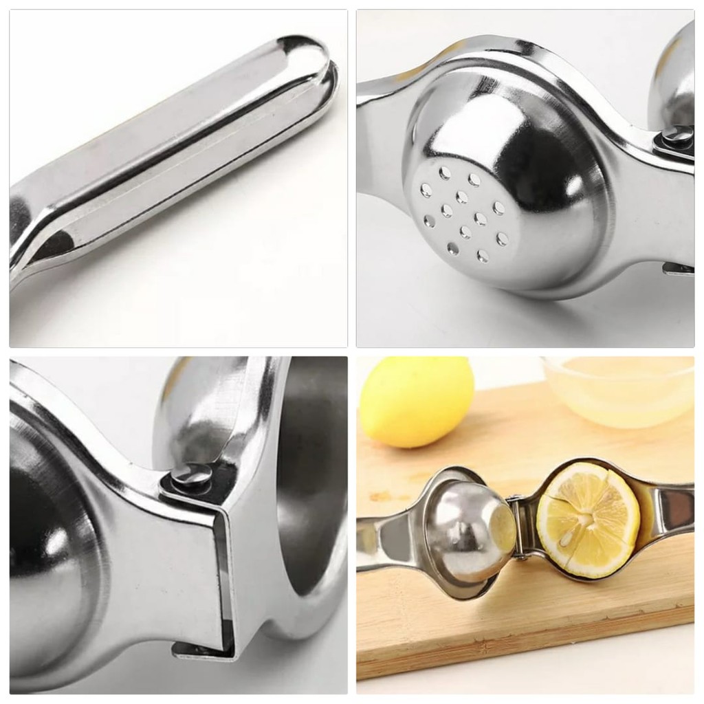 ALAT PERAS JERUK STAINLESS STEEL LA006Y1 PERASAN LEMON ANTI KARAT IMPORT MURAH PEMERAS NIPIS PRESS