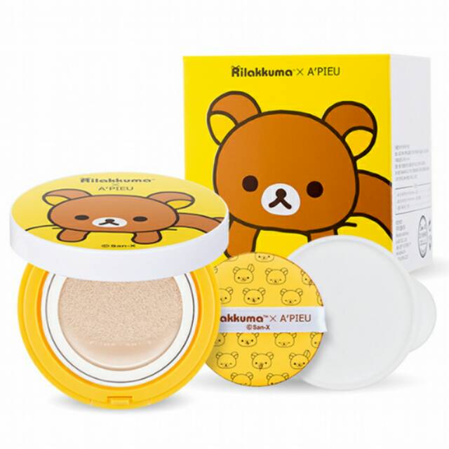 APIEU Rilakuma Cushion Natural Beige